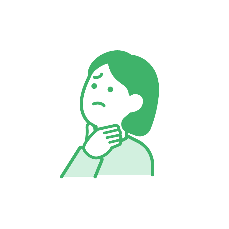 のどの痛み