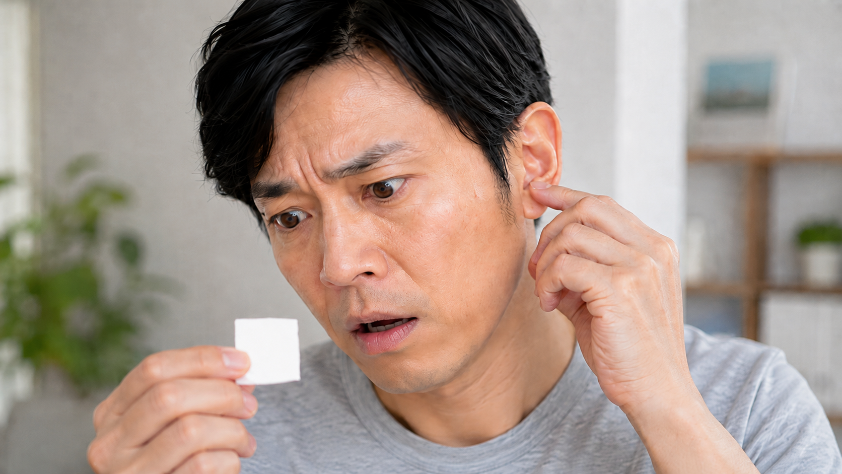 耳の診察の様子